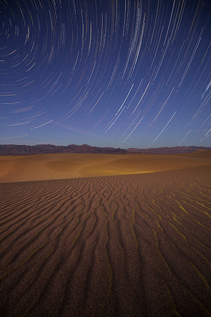 Mesquite Dunes Star Trails