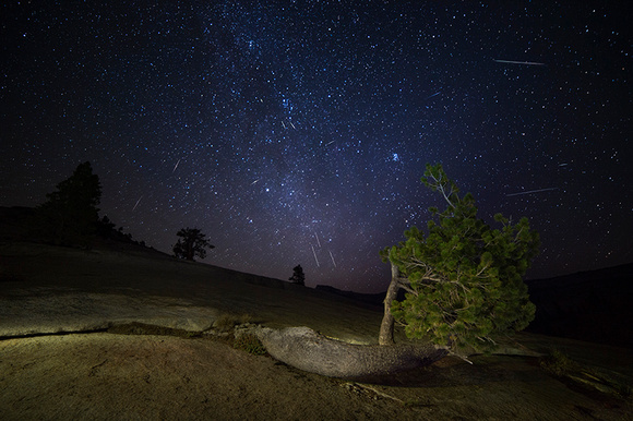 Olmsted Point Perseids Meteor Shower