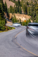 Park road, Lassen Volcanic National Park