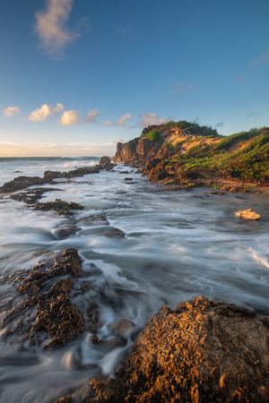 Sunrise, Makewehi Lithified Cliffs