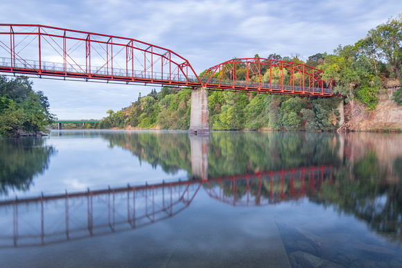 Fair Oaks Bridge, American River