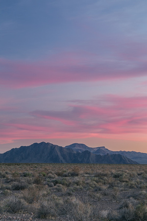 Desert sunset, Death Valley National Park