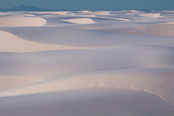 Sand dunes, White Sands National Monument