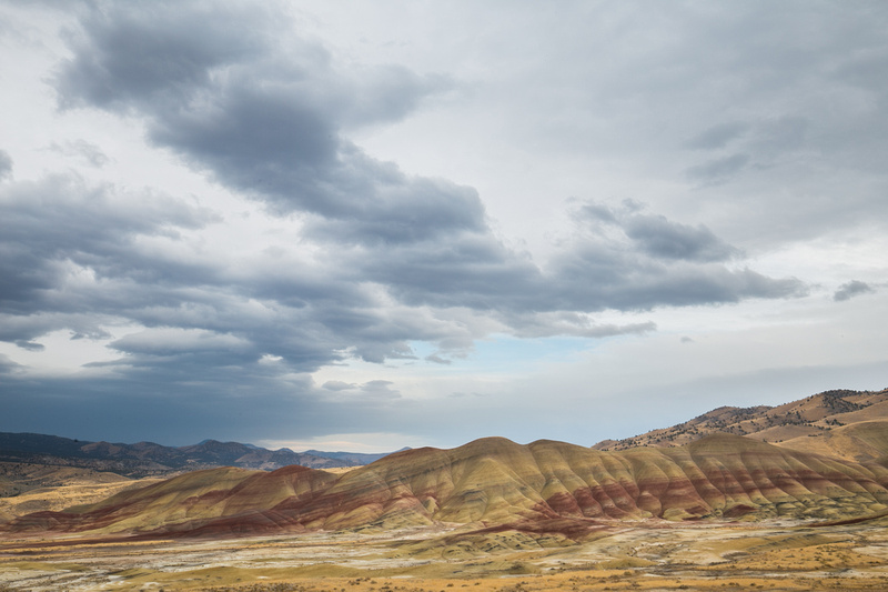 Storm approaching, Painted Hills Unit