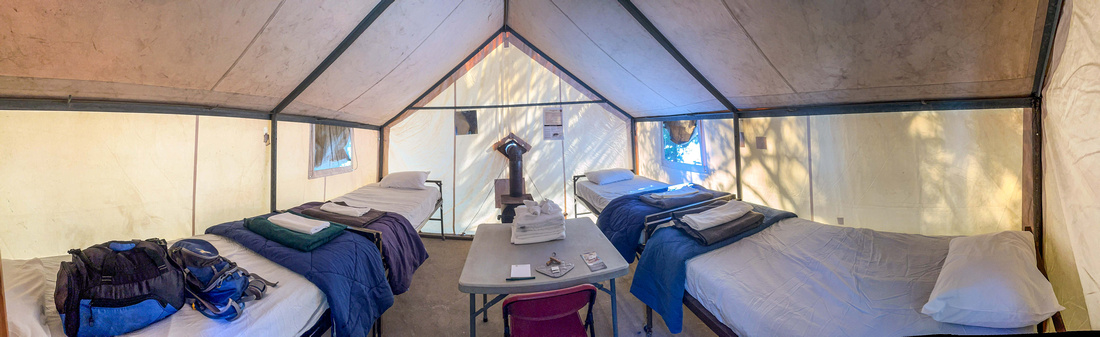 Tuolumne Lodge tent