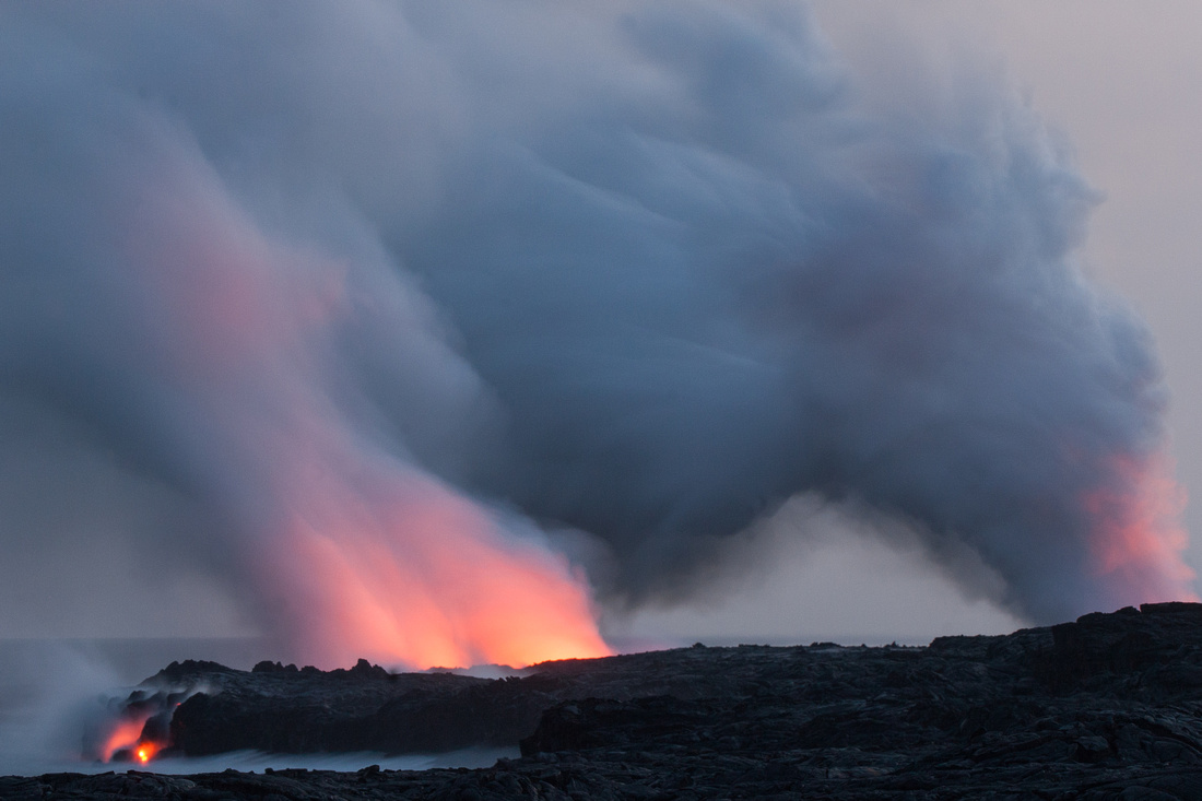 Kilauea lava flow, Hawaii Volcanoes National Park