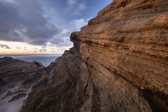 Sunrise, Makewehi Lithified Cliffs