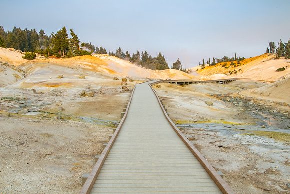 Boardwalk at Bumpass Hell, Lassen Volcanic National Park