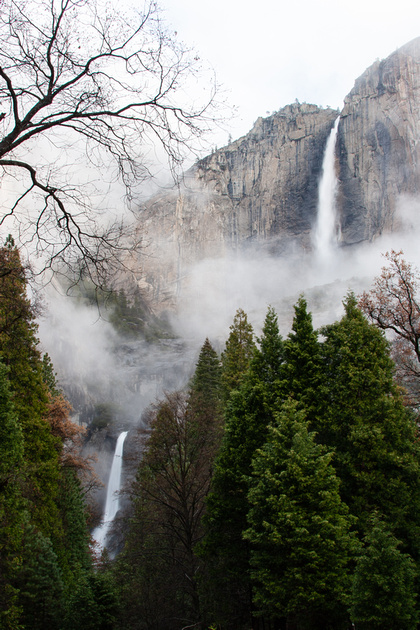 Yosemite Falls, Yosemite National Park - Before
