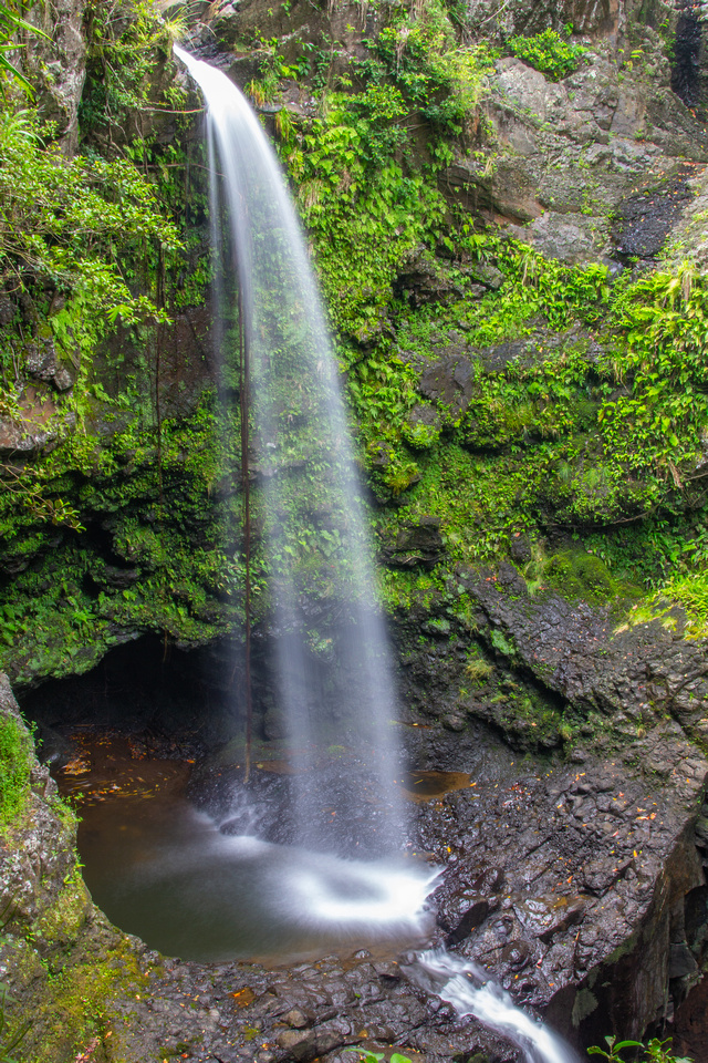 Waterfall, Pipiwai Trail, Maui, Hawaii
