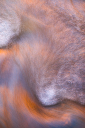 Canyon reflections in Sulphur Creek