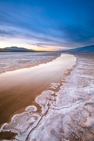 Salt flats, Death Valley National Park