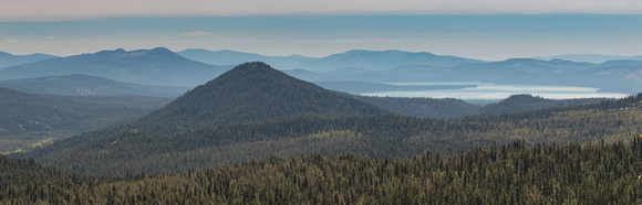 Panorama, Lassen Volcanic National Park