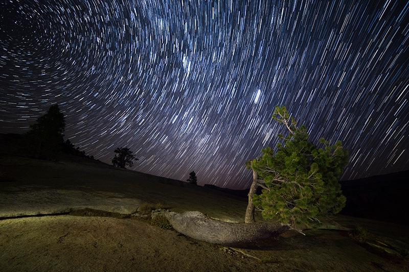 Olmsted Point Star Trails